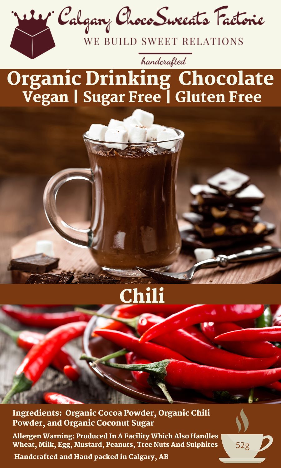 Chili - Organic Drinking Chocolate