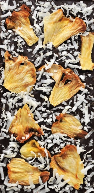 pineapple & coconut chocolate bar