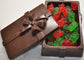 Rectangle Christmas Chocolate Gift Box with Gummy Bear