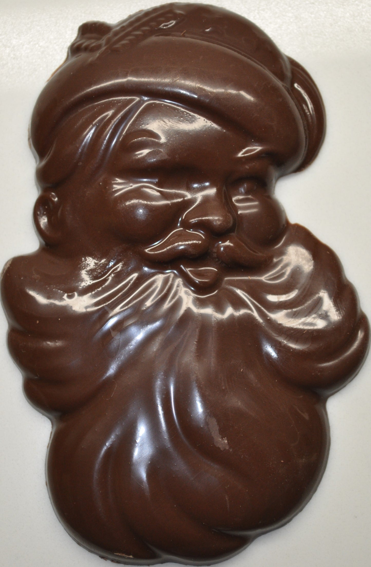 Santa Face with Dark Chocolate